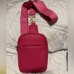 Modern+Chic mini sling backpack.